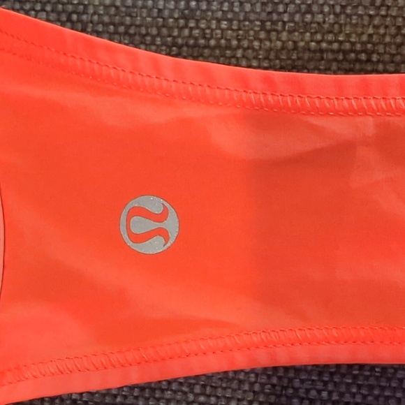 Lululemon Racer Back Orange Running Top - Picture 2 of 4